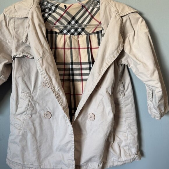 Burberry London Toddler Coat Approx Size 3-4T - Picture 2 of 16